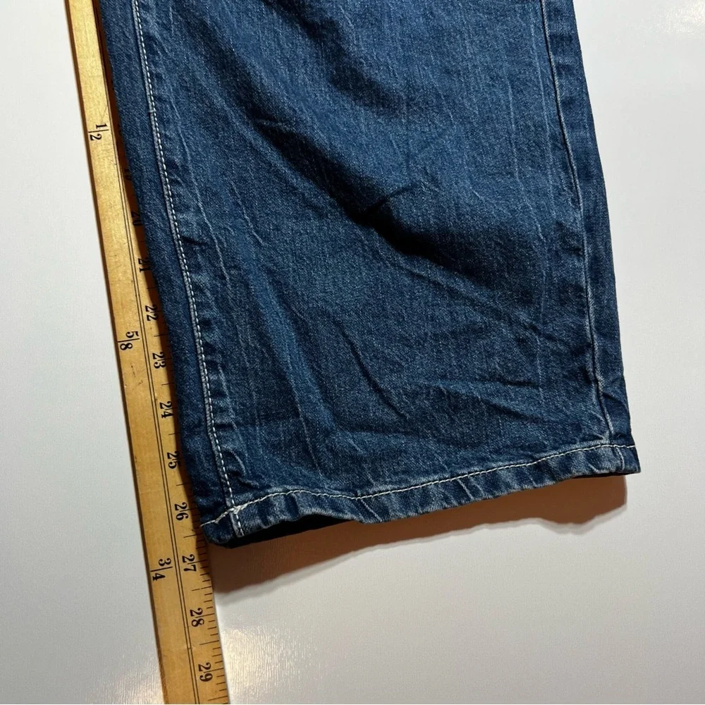 NWT Art Class Girl's Blue Barrel Jeans- Size 16 - Picture 4 of 11